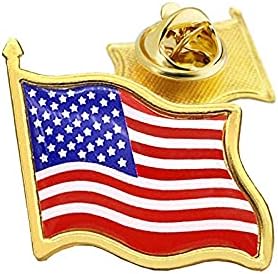 50 PCs American Flag Lapel Pins