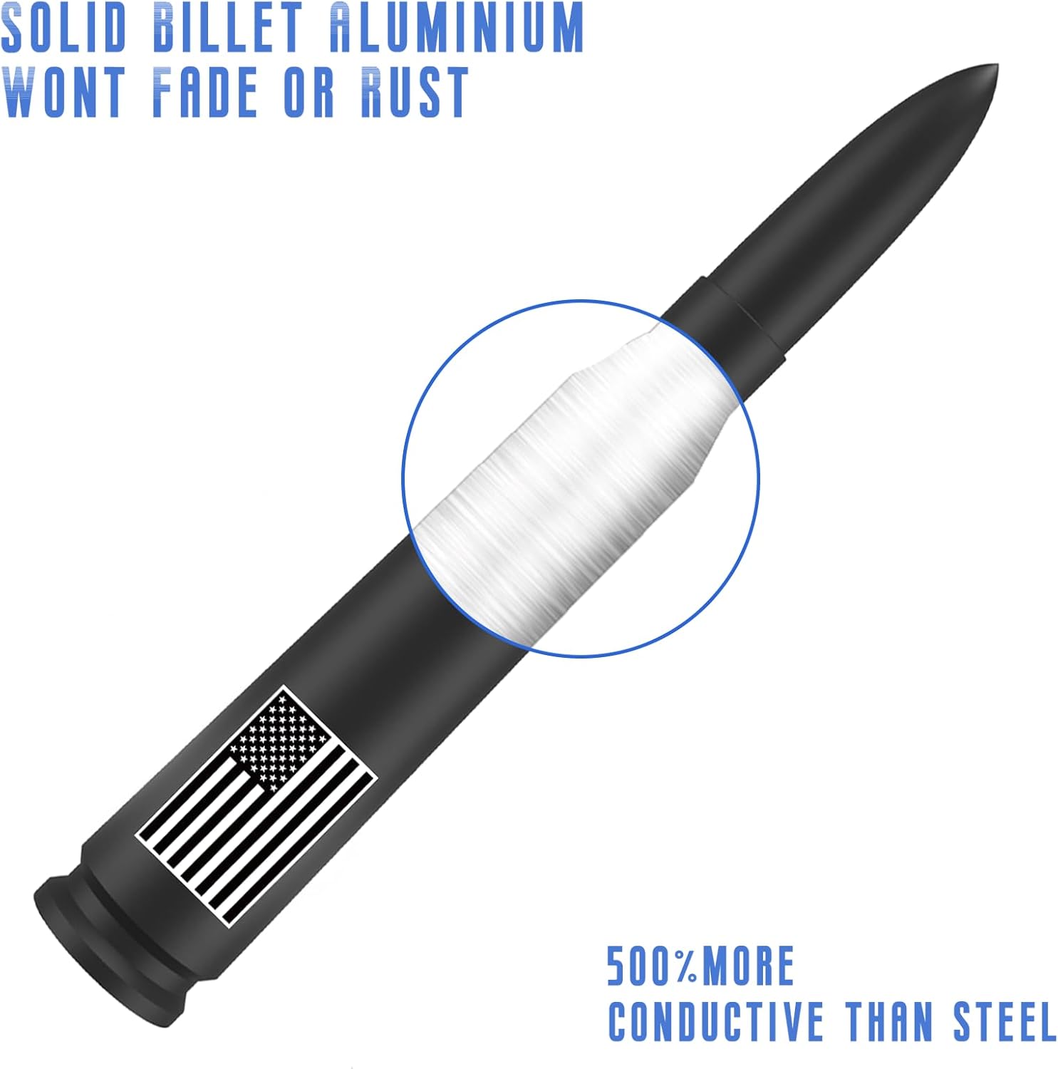 Bullet Antennas .50 Cal Design