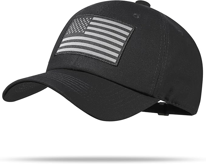 American Flag Adjustable Baseball Cap