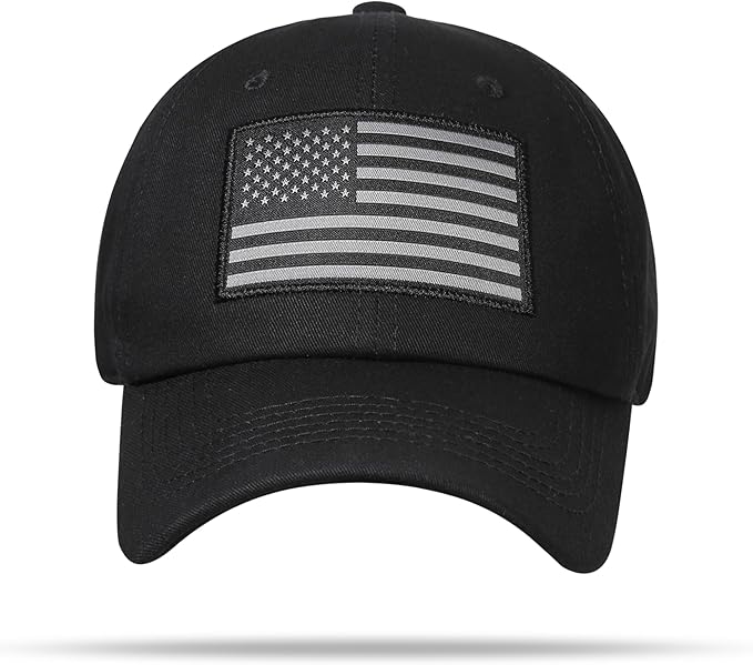 American Flag Adjustable Baseball Cap